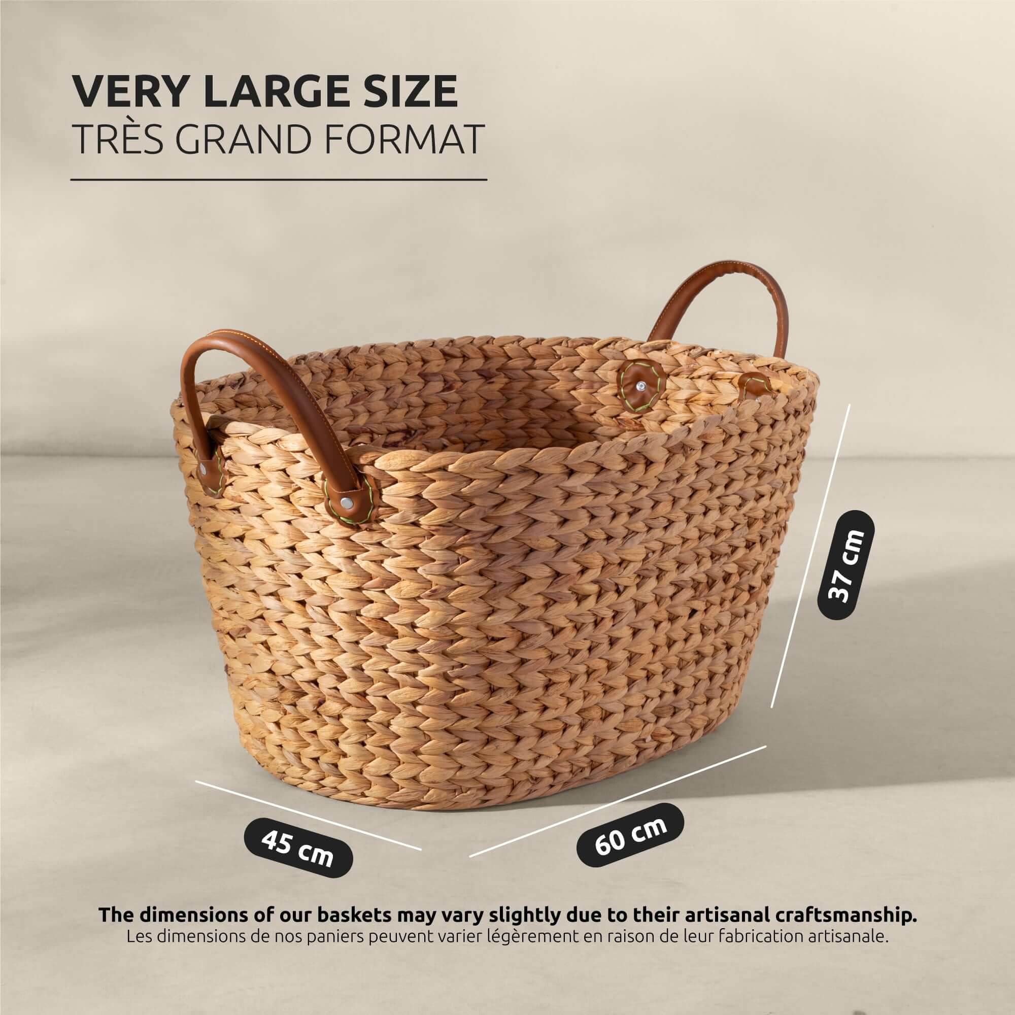Grand Panier De Rangement Belize Xl