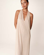 Vestido Midi Rani - Champagne
