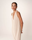 Robe Mi-Longue Rani - Champagne