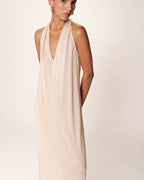 Vestido Midi Rani - Champagne