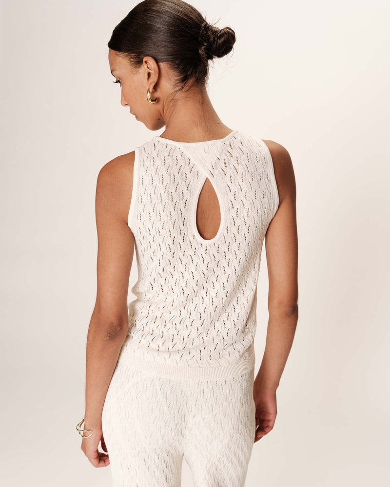 Openwork Top Ecru Rarely
