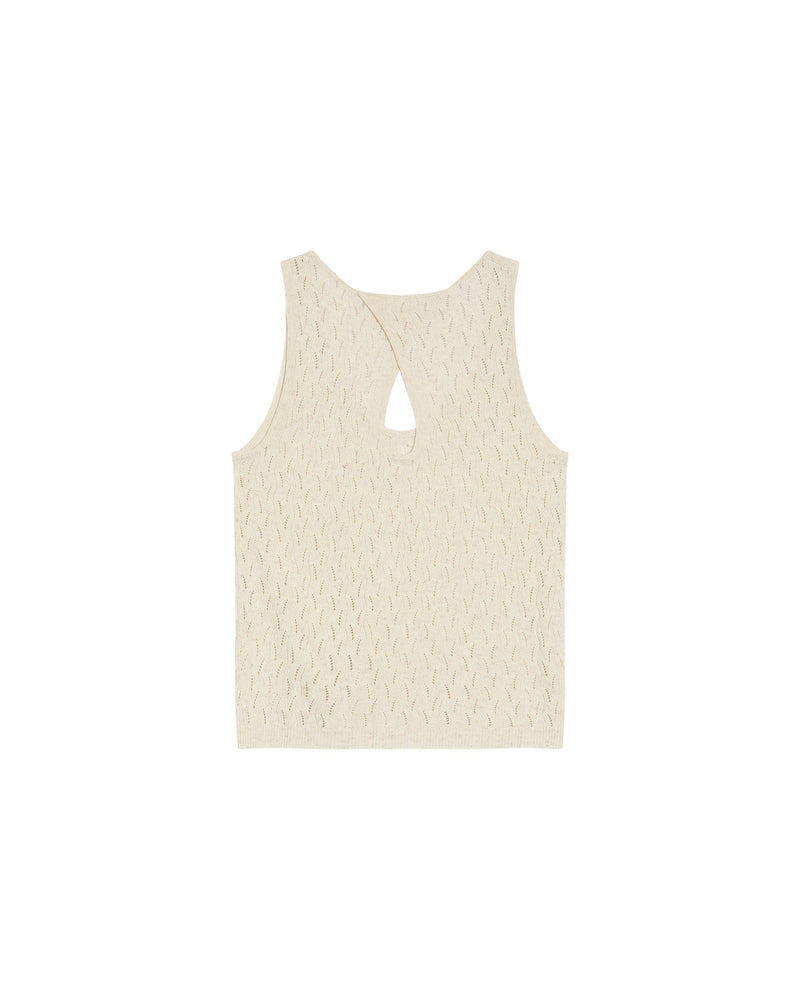 Openwork Top Ecru Rarely