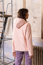 Imperméable Elena Courte - Rose/Dorée
