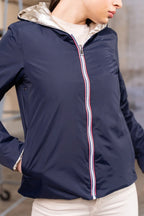 Imperméable Mandy Court - Marine/Doré