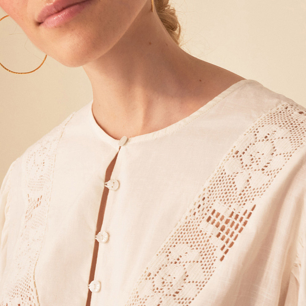 Blusa Raymond - Crudo