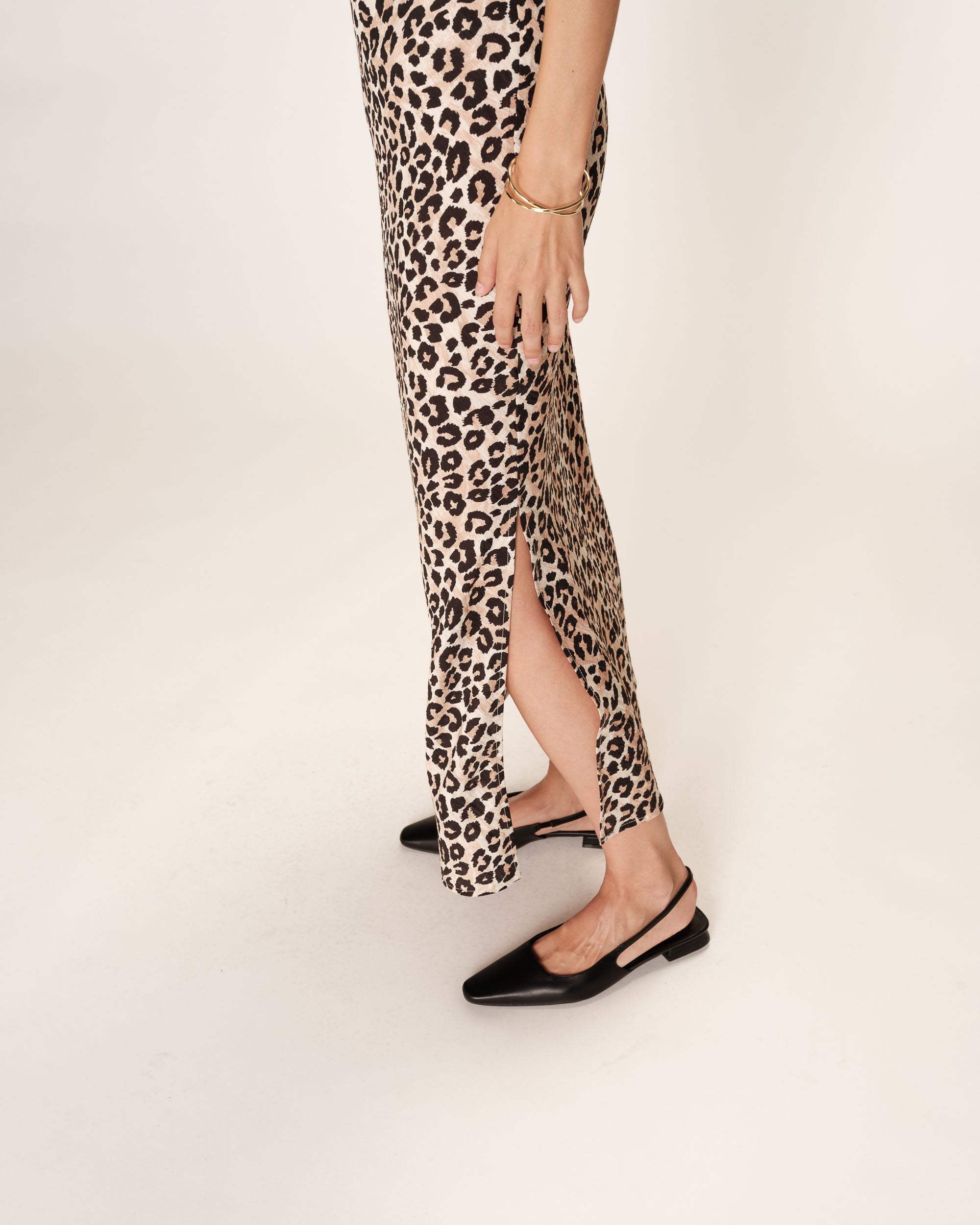 Ray Long Dress - Beige