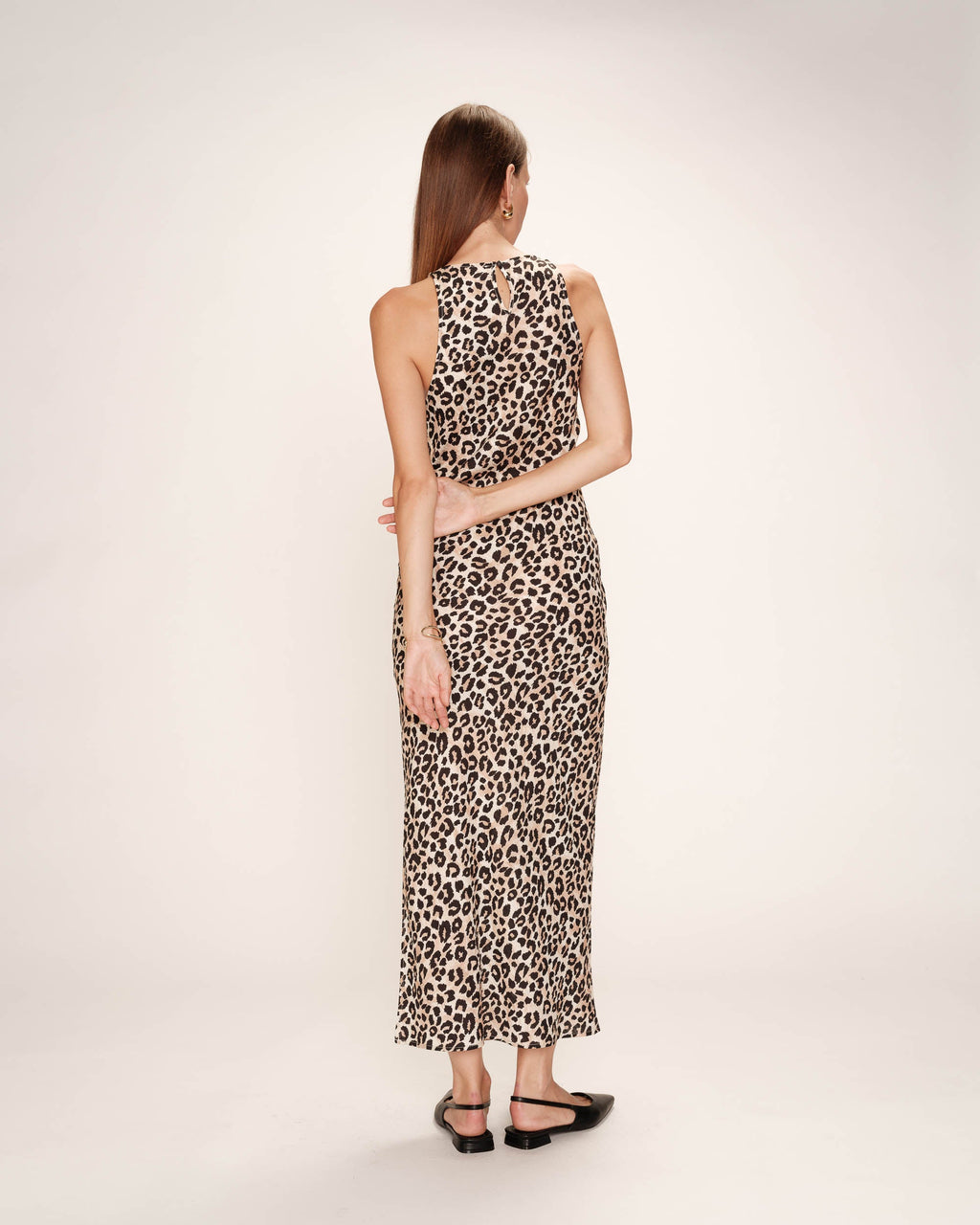 Ray Long Dress - Beige
