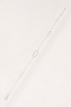 "Hand" Bracelet D0.10/33 - 375/1000 White Gold