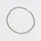 Pulsera "Vía Láctea" D0.15/15 - Oro blanco 375/1000