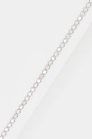Rivière Bracelet 3 Carats D3/44 - White Gold 375/1000