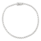Pulsera Rivière 2 Ct/57 - Oro blanco