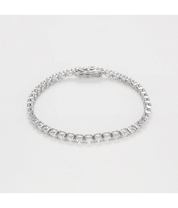Bracelet "Rivière 4 Carats" - D4/46 - Or Blanc