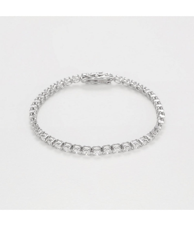 Bracelet "Rivière 4 Carats" - D4/46 - Or Blanc