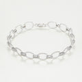 Bracelet Riviére "Encadenada" 0,50Ct/168 - Or Blanc
