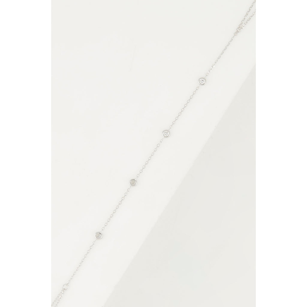 Pulsera “Tiyi” D0.09/4 – Oro Blanco