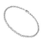 Pulsera "Luck Line" Diamantes 0.5/72 - Oro blanco 375/1000