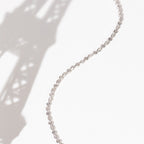 Pulsera "Luck Line" Diamantes 0.5/72 - Oro blanco 375/1000