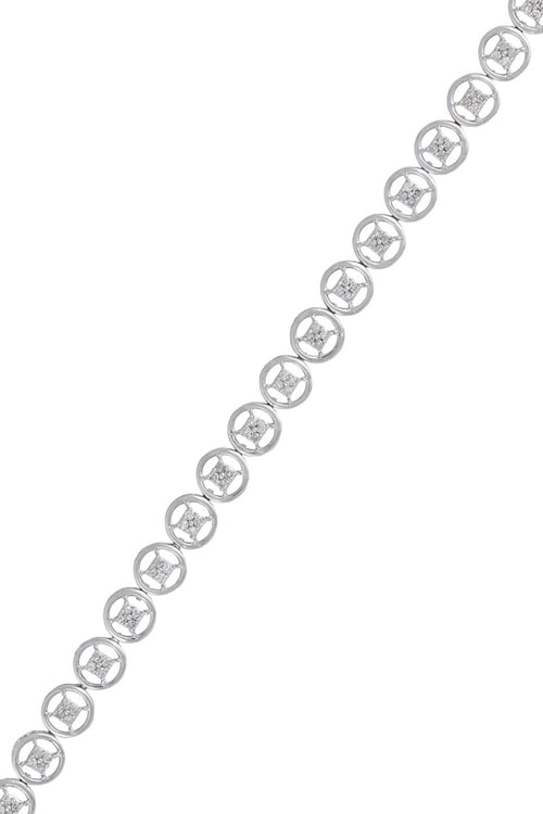 Bracelet Diamonds 0.50/112 - Gold Blanc 375/1000