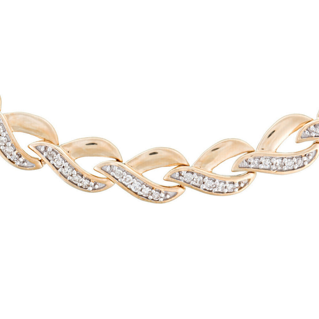 Pulsera de Diamantes 0.51/115 - Oro Amarillo 375/1000