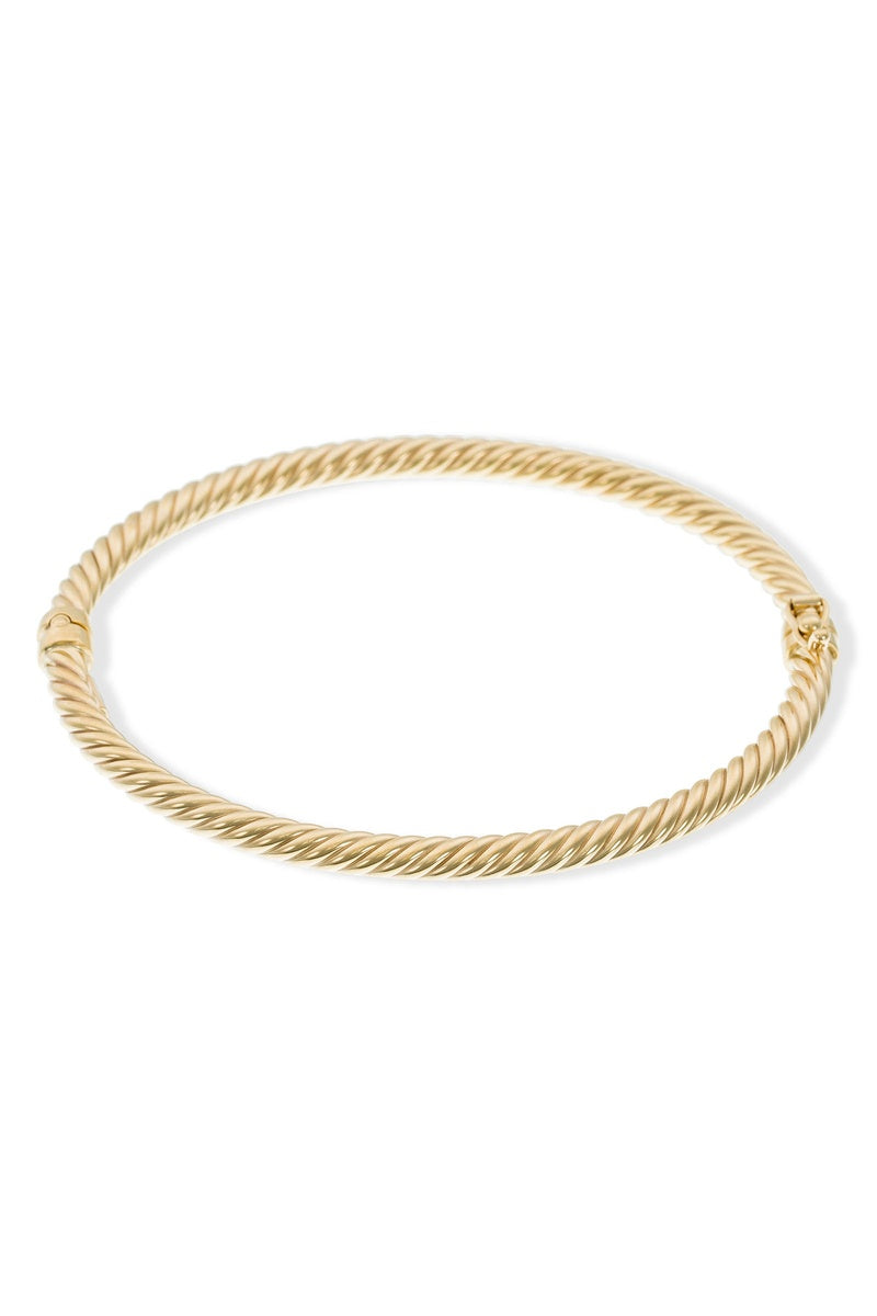Bracelet"Torsade" Or Jaune 375/1000