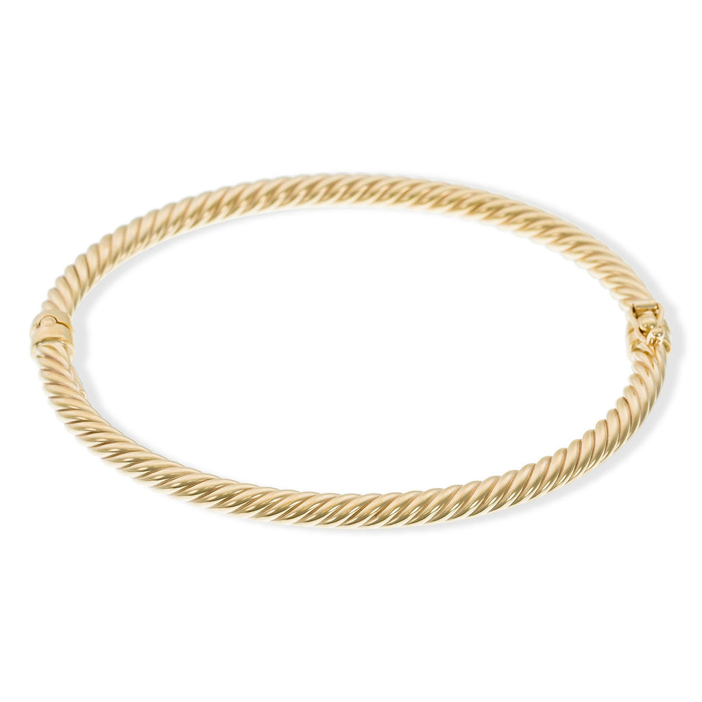 Bracelet"Torsade" Or Jaune 375/1000