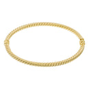 "Torsade" Bracelet - 375/1000 Yellow Gold
