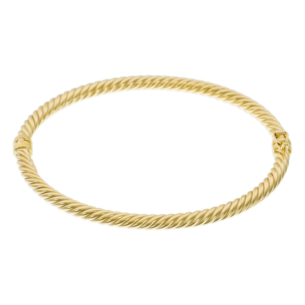 Bracelet"Torsade" Or Jaune 375/1000 - Or Jaune 375/1000