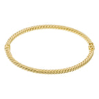 Bracelet"Torsade" Or Jaune 375/1000 - Or Jaune 375/1000