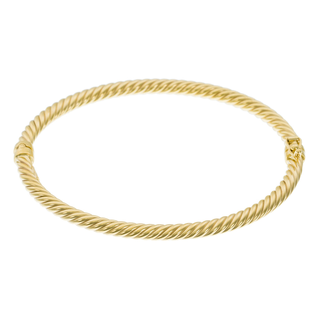 Bracelet"Torsade" Or jaune 375/1000