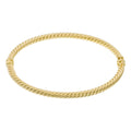 Bracelet"Torsade" Or jaune 375/1000