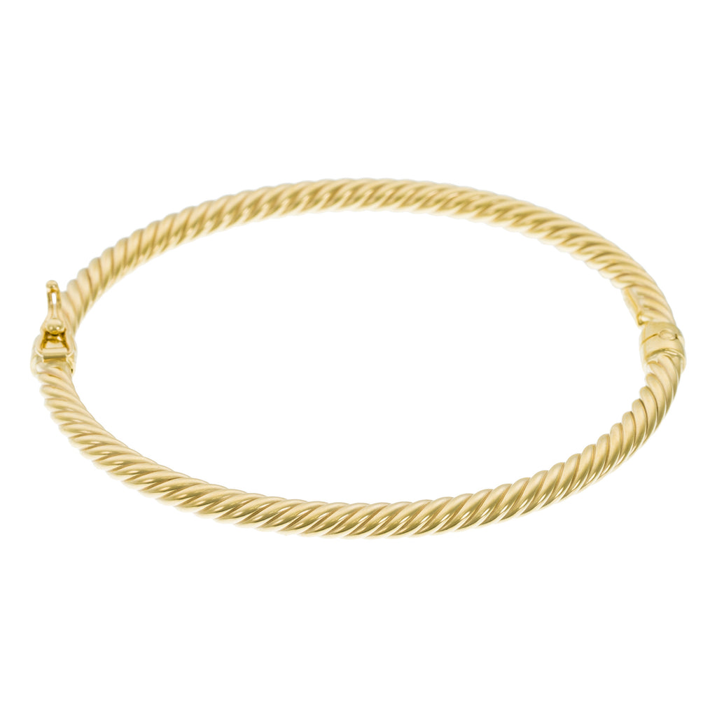 "Torsade" Bracelet - Yellow Gold 375/1000