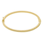 "Torsade" Bracelet - Yellow Gold 375/1000