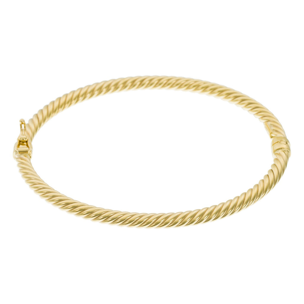 Bracelet"Torsade" Or Jaune 375/1000 - Or Jaune 375/1000