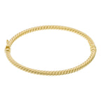 Bracelet"Torsade" Or Jaune 375/1000 - Or Jaune 375/1000