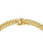 Bracelet"Torsade" Or Jaune 375/1000 - Or Jaune 375/1000
