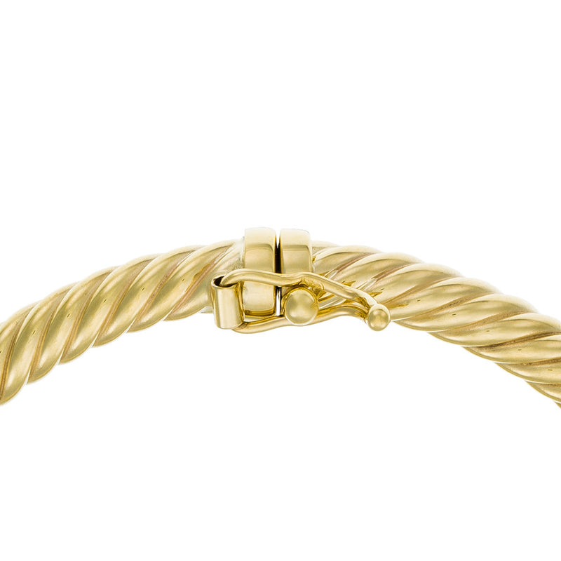"Torsade" Bracelet - 375/1000 Yellow Gold