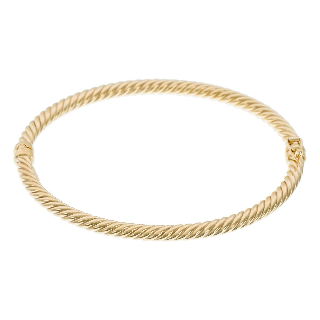 Bracelet"Torsade" Or Jaune 375/1000 - Or Jaune 375/1000