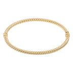 Bracelet"Torsade" Or Jaune 375/1000 - Or Jaune 375/1000