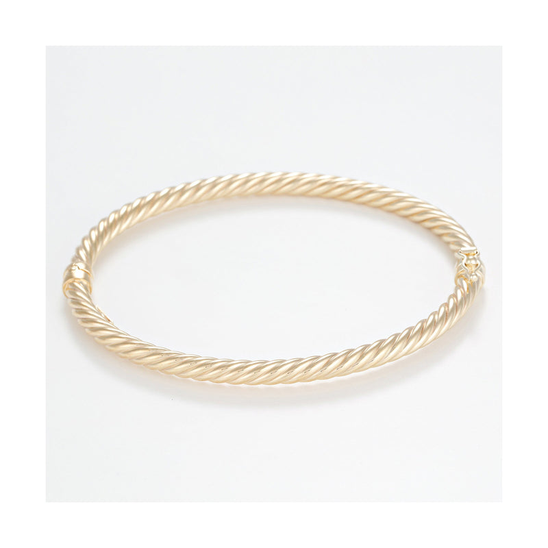 "Torsade" Bracelet - 375/1000 Yellow Gold