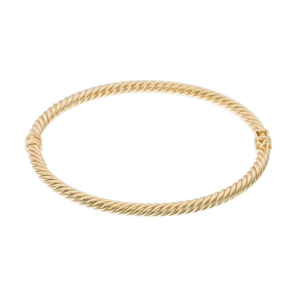 Bracelet"Torsade" Or Jaune 375/1000