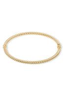 375/1000 Yellow Gold “Torsade” Bracelet