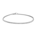 Bracelet"Sublime Rivière" Or Blanc 375/1000 D1,040/86