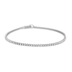 Bracelet"Sublime Rivière" Or Blanc 375/1000 D1,040/86