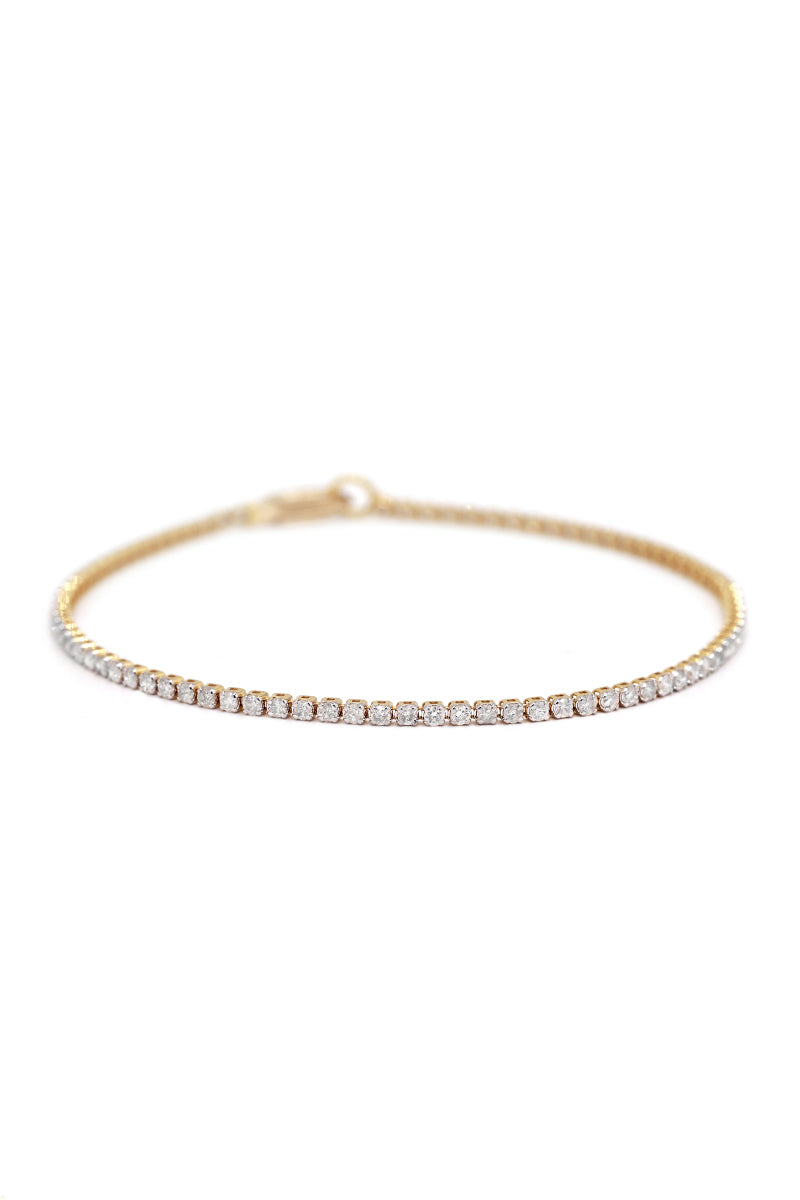 Bracelet"Sublime Rivière" Or Jaune 375/1000 D1,040/86 - Or Jaune 375/1000