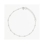 Ball Chain Bracelet In 375/1000 White Gold