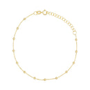 Pulsera De Cadena De Bolas En Oro Amarillo 375/1000