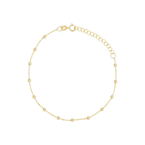 Ball Chain Bracelet - Yellow Gold 375/1000