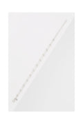Bracelet Double Chaîne Boules En Or Blanc 375/1000