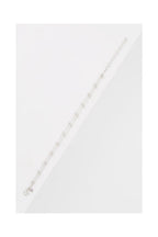 Pulsera De Cadena De Doble Bola En Oro Blanco 375/1000