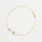 Pulsera “Mon Étoile” – Oro amarillo y circonio